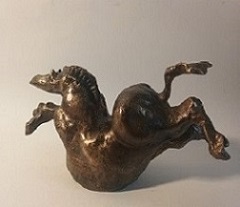 Joyeux poney, bronze, 8 exemplaires, 25cm