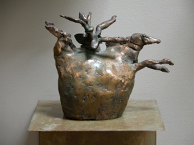 Ecuyre, bronze, 15cm