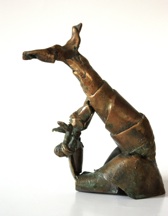 Sirne d'alarme, bronze, 20cm