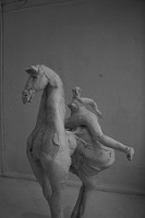 Galerie Marie Vitoux, Volée de ciment, 2016 : Cléopâtre hippocampée